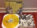 WESTERN ADDICTION Cognicide LP Yellow Splatter Vinyl Record fat wreck dead to me