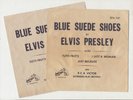 ELVIS PRESLEY on RCA Victor [EPA 747] —Blue Suede Shoes— TEMPORARY SLEEVE ONLY