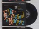 FOLK FESTIVAL At NEWPORT Vol. 1,2, & 3 VANGUARD Orig '59 Odetta Barbara Dane 3LP