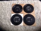 BUDDY HOLLY AND THE CRICKETS x 4 singles