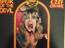 LP OZZY OSBOURNE SPEAK OF THE DEVIL LIVE ALBUM VINYL LIKE NEW ORIGINAL OWNER
