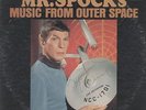 LEONARD NIMOY - MR. SPOCK'S MUSIC FROM OUTER SPACE SIGNED ALBUM COVER  ONLY