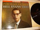 BILL EVANS TRIO Portrait In Jazz ORIGINAL RIVERSIDE LP 1960s STEREO
