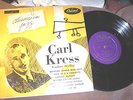 RARE 10 inch LP CARL KRESS 