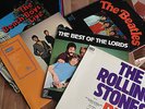 Pop History 5 LP Box Platten Einzelcover Beatles Rolling Stones Lords Clubsonder