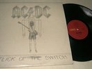 AC/DC   flick of the switch      vg+