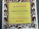 SAX2350. Brahms Symphony no.4. Otto Klemperer. LP. Classical