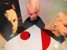 GARY NUMAN - PHOTOGRAPH - RARE MARBLED  RED VINYL LP - GATEFOLD SLEEVE 