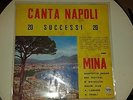 MINA CANTA NAPOLI 20 SUCCESSI - LP ITALDISC DUCALE Z 30/6 RARISSIMO 33 GIRI LP