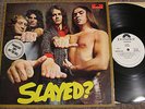 SLADE Slayed ORIG. 1972 WL PROMO GLAM HARD ROCK LP POLYDOR w/INSERT