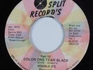 70s Soul Funk 45 DOUBLE O'S DEMINGO'S Color One Tear Black SPLIT HEAR