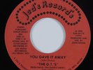 Modern Soul 45 G.T.'S You Gave It Away JED'S HEAR