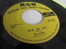 THE SEEDS RARE  PUNKER GARAGE  FUZZ ROCKER ON M-G-M LABEL PROMO DID HE DIE