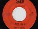 Northern Soul 45 OUT OF SIGHTS I Can't Take It SARU - HEAR