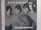 JOHN'S CHILDREN - Desdemona / Remember Thomas A Beckett - TRACK 1967 Pic Sleeve