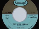 Crossover Soul/Sweet Soul 45 FOUR MINTS They Were Wrong CAPSOUL VG+ HEAR
