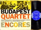 COLUMBIA BLUE 6-EYE Encores BUDAPEST STRING QUARTET Canada ML-5116 NM