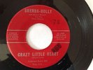 BRENDA HOLLY CRAZY LITTLE HEART EUNICE LABEL 45 CHICK M- ROCKABILLY RARE