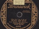 **VERY RARE** Edith Wilson - Black & Blue / My Man Is Good (Brunswick 4685) 1929