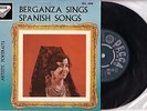 Teresa Berganza Sings Spanish Songs / Benito Lauret - Decca Stereo EP SEC 5048