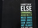 CANNONBALL ADDERLEY Something Else Blue Note 1595 MONO DG 47 West 63rd Jazz