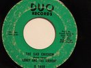 LEROY & THE DRIVERS-THE SAD CHICKEN /HAPPY NIGHT IN GEORGIA-FUNK 45 on DUO