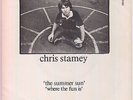 Power/Psych Pop Picture Sleeve 45 - Chris Stamey - The Summer Sun - Ork VG++ mp3