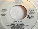 BOBBY WOMACK   GIVE IT UP ** US ARISTA 45 PROMO