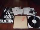 THE WHO LIVE AT LEEDS  VINYL LP.EX.WITH 12 INSERTS INCLUDING POSTER.