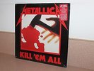 Metallica Kill 'Em All NEW & SEALED vinyl LP Blackened Records