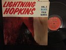 LIGHTNING HOPKINS LP VOL 3 FOLK SERIES TIME RECORDS