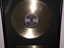 SLAYER SEASONS IN THE ABYSS GOLD SALES AWARD orig. RARE