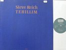 Steve Reich Tehillim Vinyl LP ECM Label ECM1215