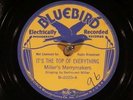 78 RPM  Miller's Merrymakers, Bluebird 2020, EE+ Cajun
