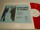 David Bowie  in america  santa monica  K&S 006  marbled red vinyl no tmoq rare