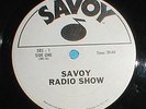 RARE unissued DJ jazz promo SAVOY RADIO SHOW Bob Porter CHARLIE PARKER Coltrane