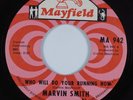 Northern Soul 45 MARVIN SMITH Who Will Do Your Running Now MAYFIELD VG+ HEAR