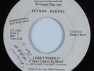 Funk 45 BRENDA GEORGE I Can't Stand It KENT HEAR