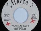 Funk Breaks 45 EDDY G GILES Soul Feeling MURCO VG+ HEAR