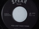 Funk/Northern Soul 45 HANK JOHNSON You Lost Your Thing SPEAR NM HEAR