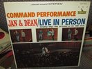 JAN & DEAN Live in Person COMMAND PERFORMANCE LP SEALED US LIBERTY ORIGINAL 1965