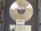 Milli Vanilli RIAA Platin Award - girl you know it´s true -goldene Schallplatte