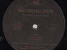 MC DESTRUCTION 12” Black Wax Posse EP Rare Random Rap COREY DEE (SEALED)