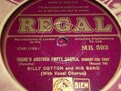 BILLY COTTON and His Band There's another empty saddle 78 REGAL MR593