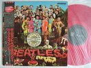 RED VINYL MONO / THE BEATLES SGT PEPPER LONELY HEARTS CLUB BAND / WITH OBI NM MI