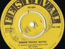 Rex Allen Rare OZ 45 Knock knock rattle EX 1958 Rockabilly Rarity Festival FW108