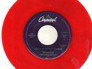 THE BEATLES=RUBY  RED VINYL= 45=LUCY IN THE SKY WITH=FOR JUKEBOXES ONLY=BEAT= 7