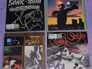 Sonic Youth - 4 OOP LTD Colored LP's -  Confusion is Sex, Bad Moon, Evol, Sister