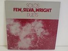 BOBBY FEW - ALAN SILVA - FRANK WRIGHT - SOLOS & DUETS - FREE JAZZ FROM FRANCE 
