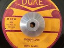 Miss LaVell - Stolen Love / You're The Most - Duke 45